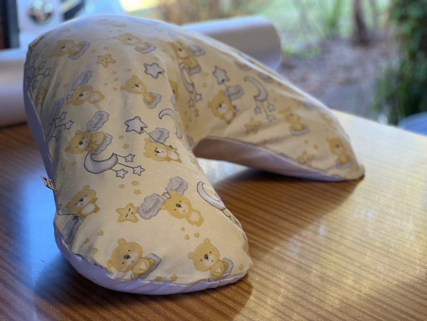 Teddy bear flannelette - Boomerang Pillow Case