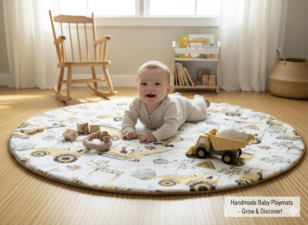 Dump Trucks - Kids Play Mat