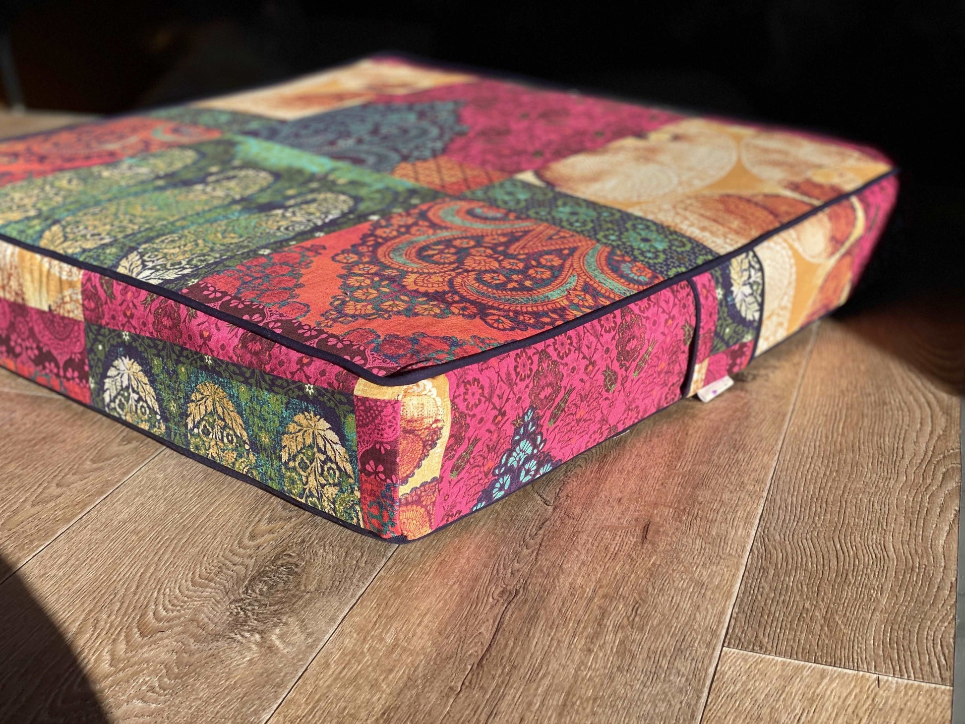 Cushions for yoga, reading, patio chairs, zabutons, Tatami cushions. Australian made! floor cushion Assassinsdesigns 67cm Square Paisley