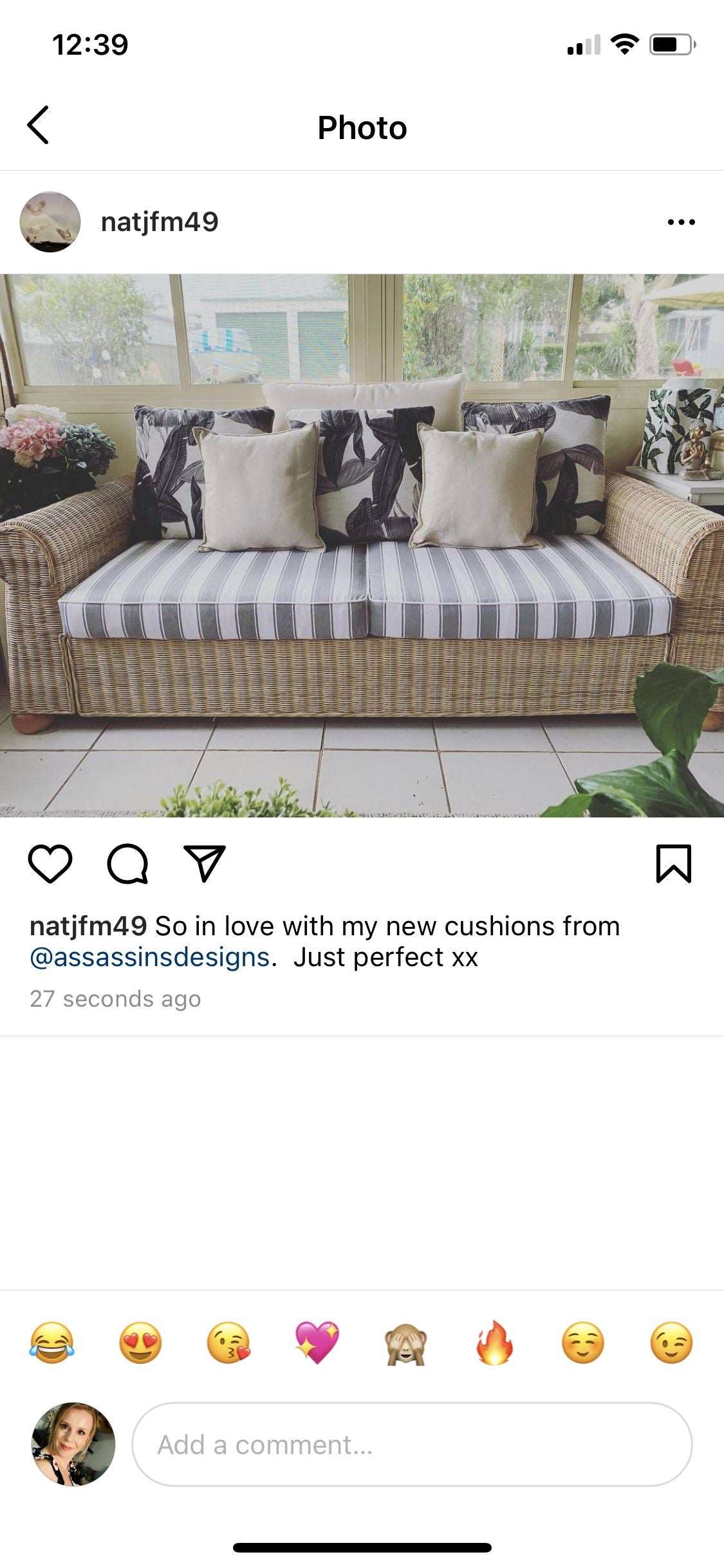 Custom Indoor / Outdoor cushions Yoga bolsters and Floor Cushions - Assassinsdesigns