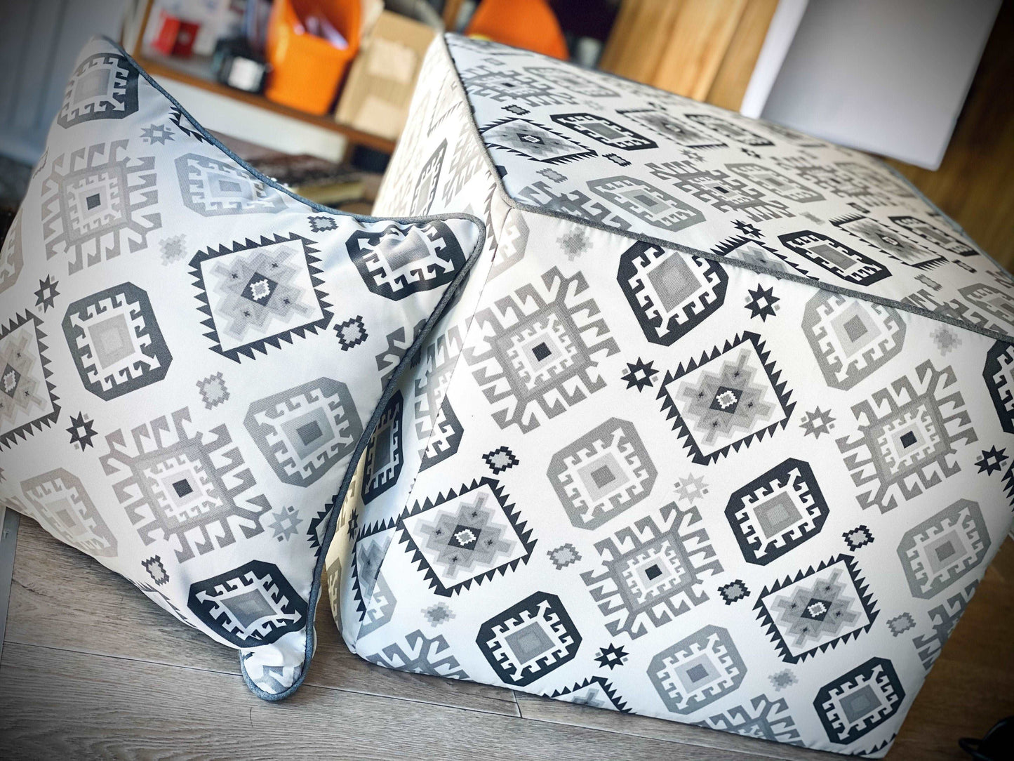 Custom Indoor / Outdoor cushions Yoga bolsters and Floor Cushions - Assassinsdesigns