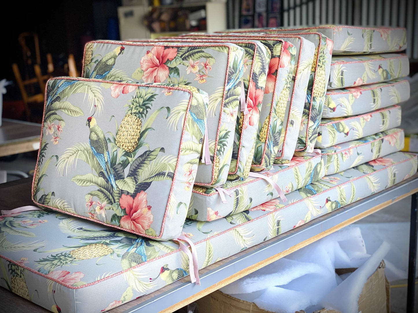 Custom Indoor / Outdoor cushions Yoga bolsters and Floor Cushions - Assassinsdesigns