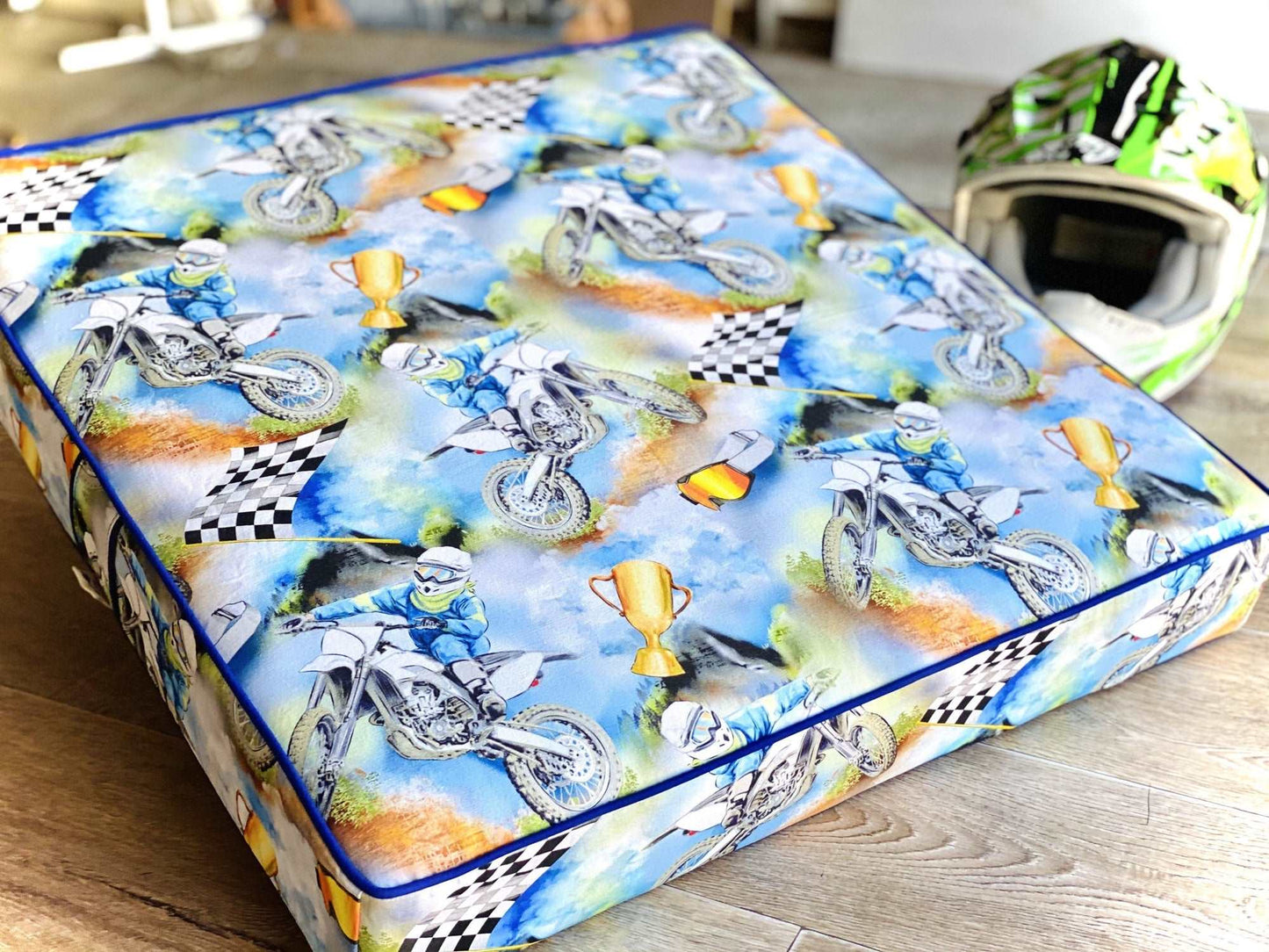 Motor Cross - 50cm - Kids Floor Cushion