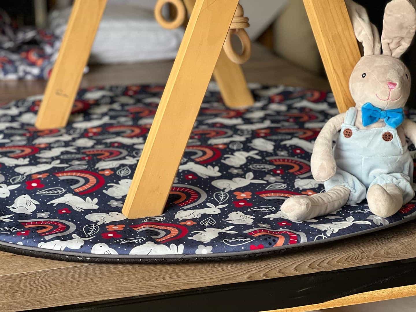 Bunny land Kids Play Mat – Assassins Designs Yoga bolsters and