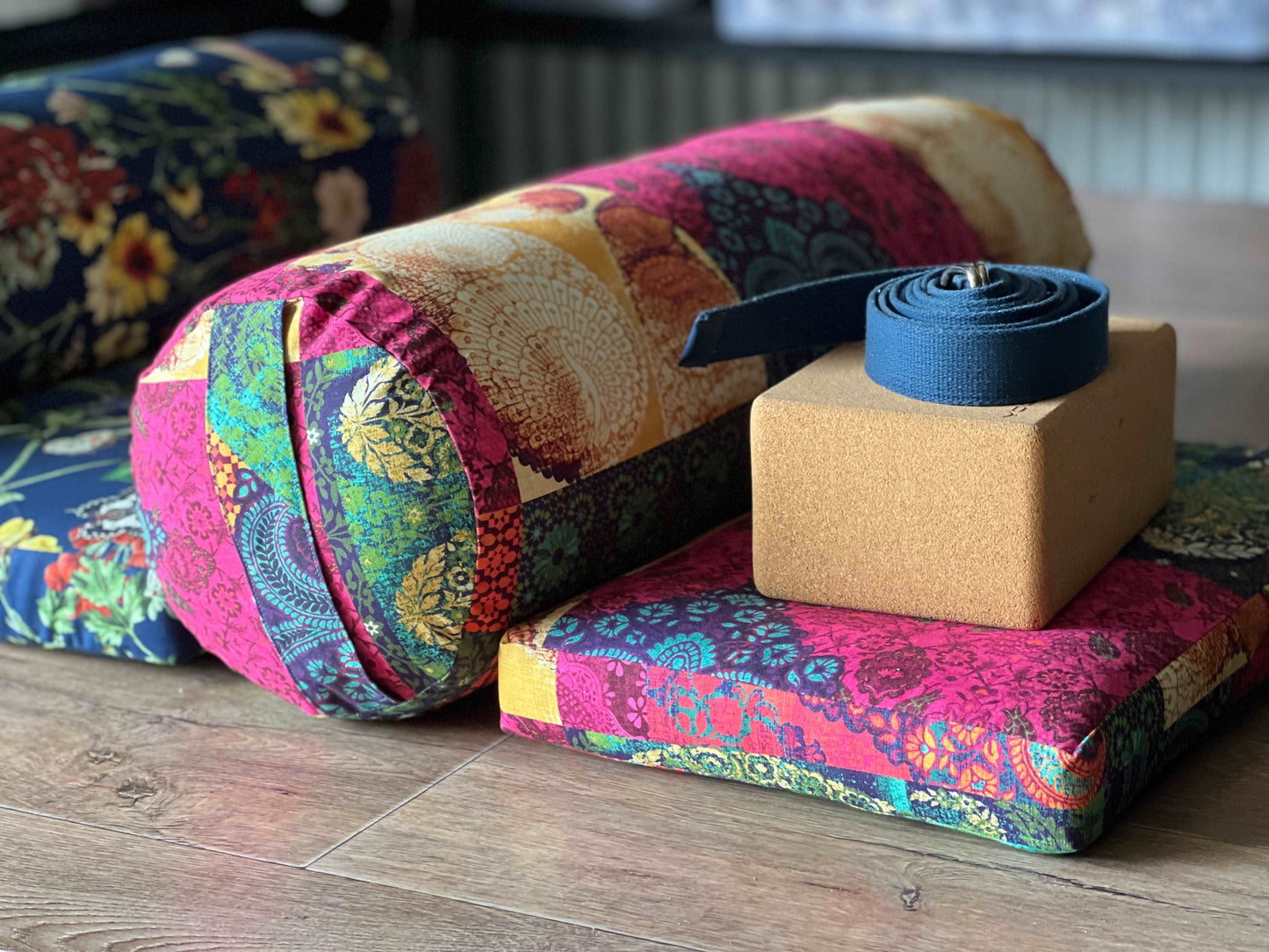 Yoga Bolster - Complete with zippered insert so you can control your level of comfort! Yoga Bolster Assassinsdesigns