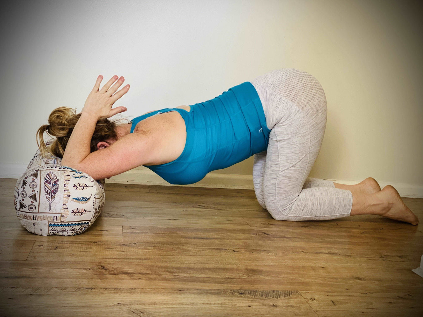 Yoga Bolster - Complete with zippered insert so you can control your level of comfort!