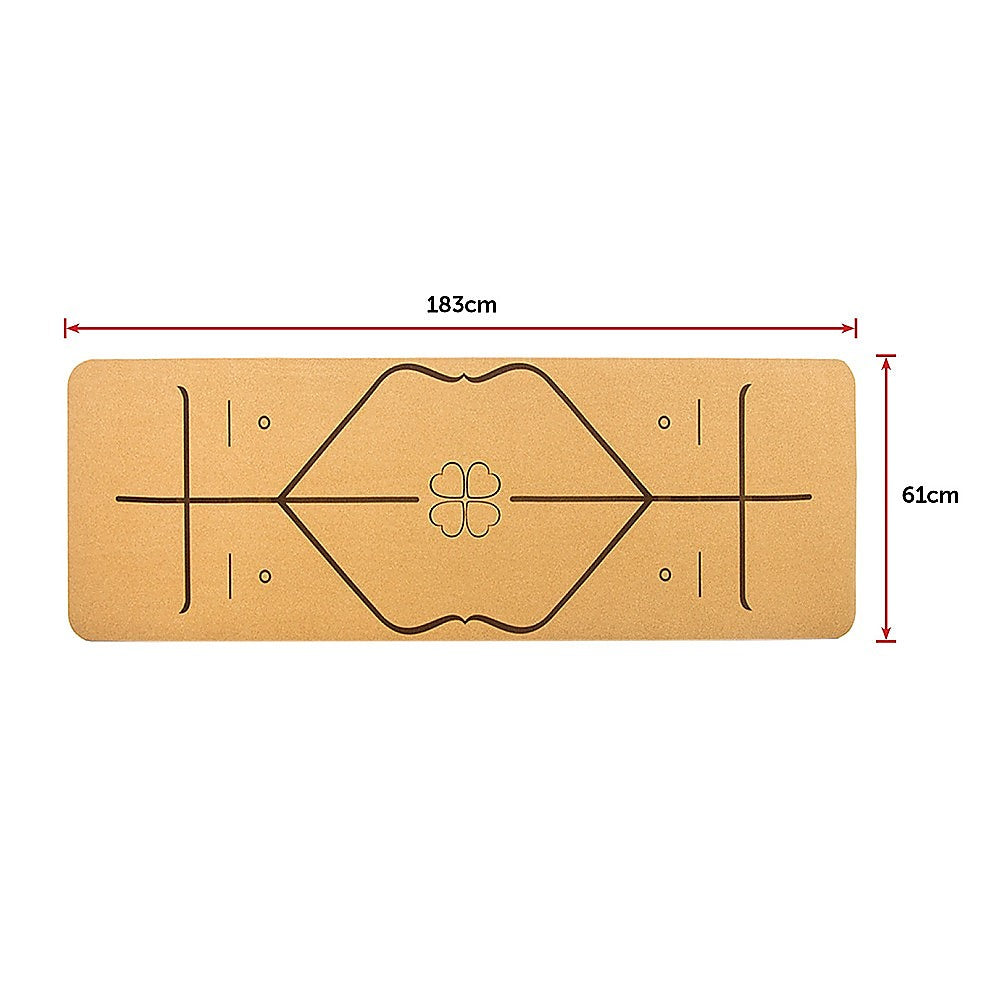 Natural Cork Yoga Mat Eco Friendly