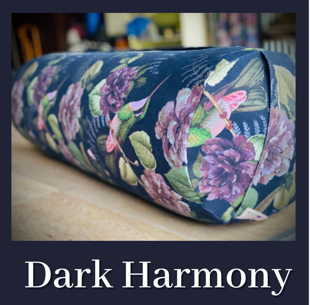 Yoga Bolster - Complete with zippered insert so you can control your level of comfort! Yoga Bolster Assassinsdesigns Dark Harmony Fill-my-Own ( cover and insert only )