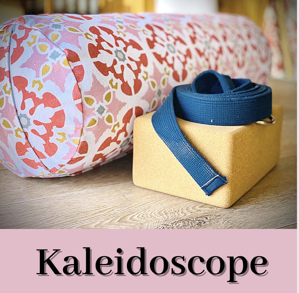 Yoga Bolster - Complete with zippered insert so you can control your level of comfort! Yoga Bolster Assassinsdesigns Large Kaleidoscope