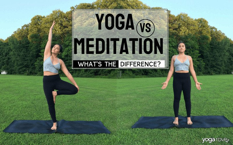 How is yoga different from meditation?