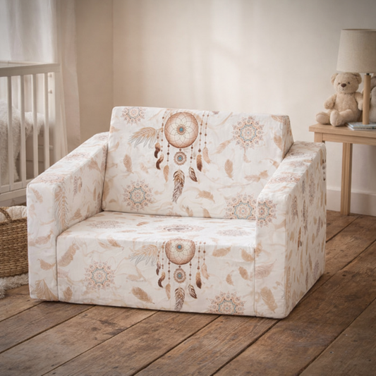 Boho Dreamcatcher - Kids Fold Out sofa lounge