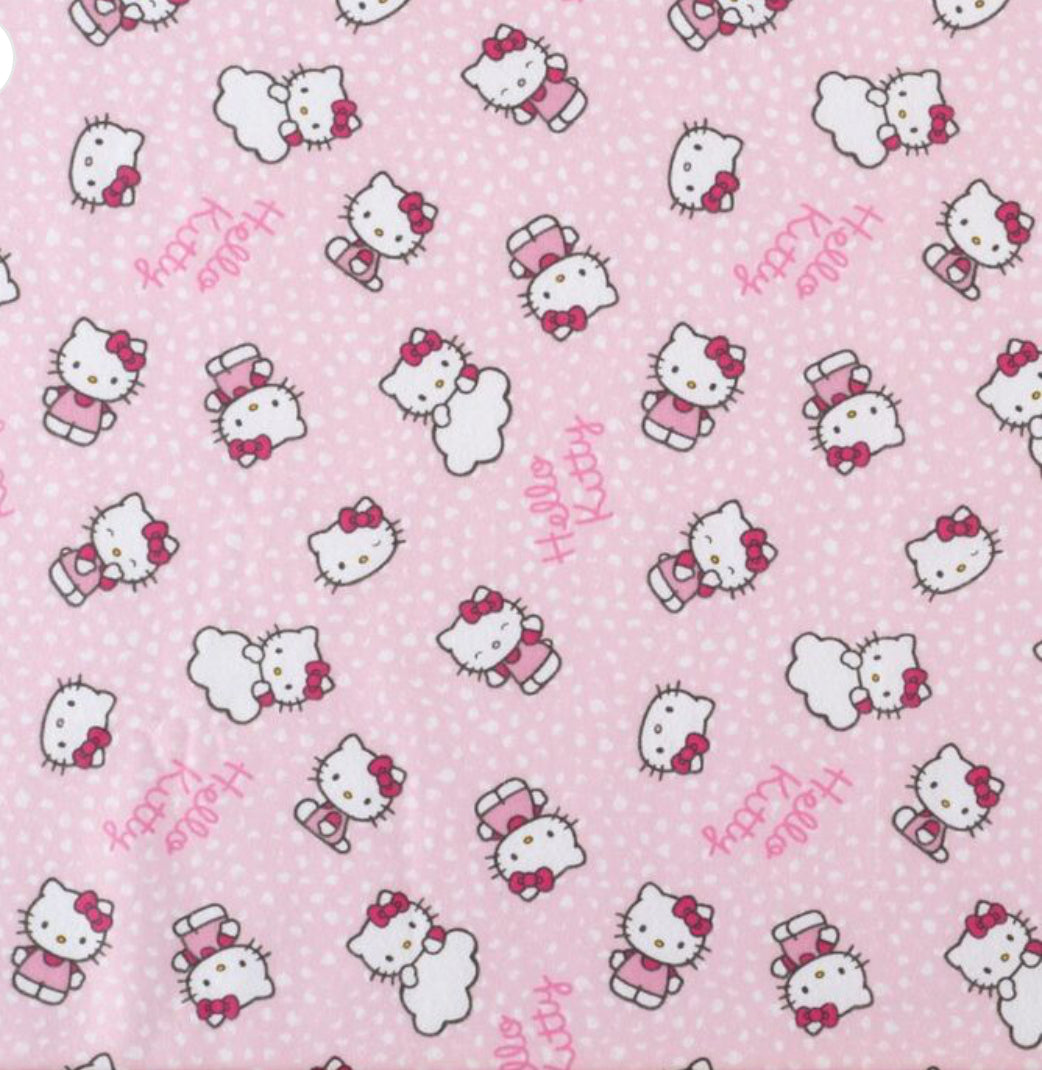 Hello kitty Flannelette - Boomerang Pillow Case