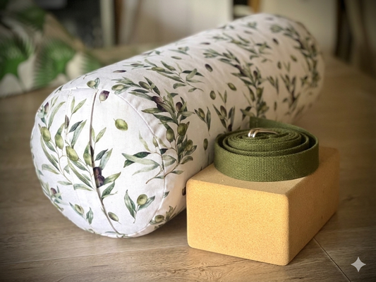 Yoga Bolster - olive branch