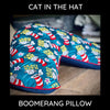 Cat in the Hat - Boomerang Pillow Case