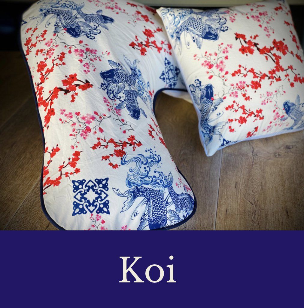 Koi - Boomerang Pillow Case
