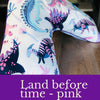 Land Before Time - Pink - Boomerang Pillow Case