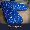 Outer space - Boomerang Pillow Case