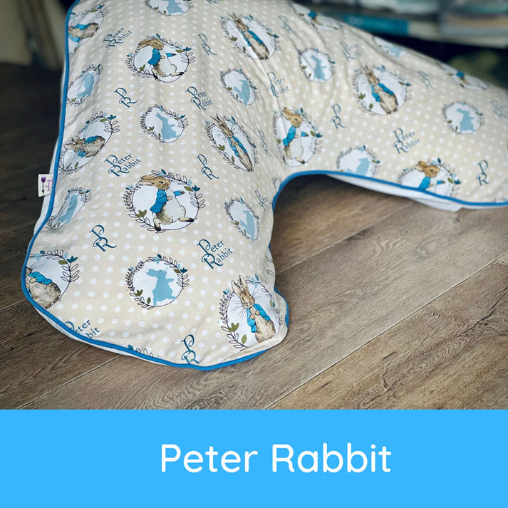 Peter Rabbit - Boomerang Pillow Case – Assassins Designs Yoga bolsters ...