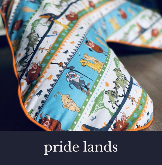 Pride lands - Boomerang Pillow Case