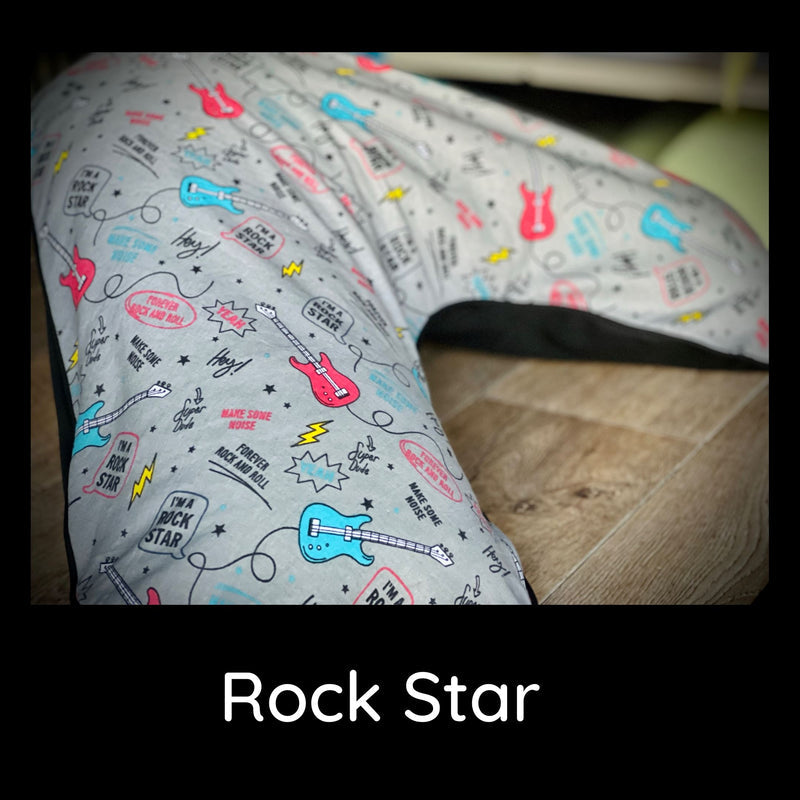 Rock Star - Boomerang Pillow Case