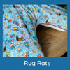 Rug Rats - Boomerang Pillow Case