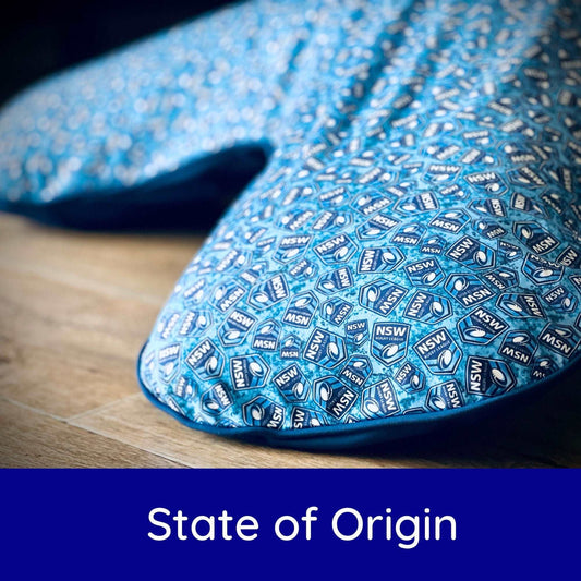 State of Origin - NSW - Boomerang Pillow Case