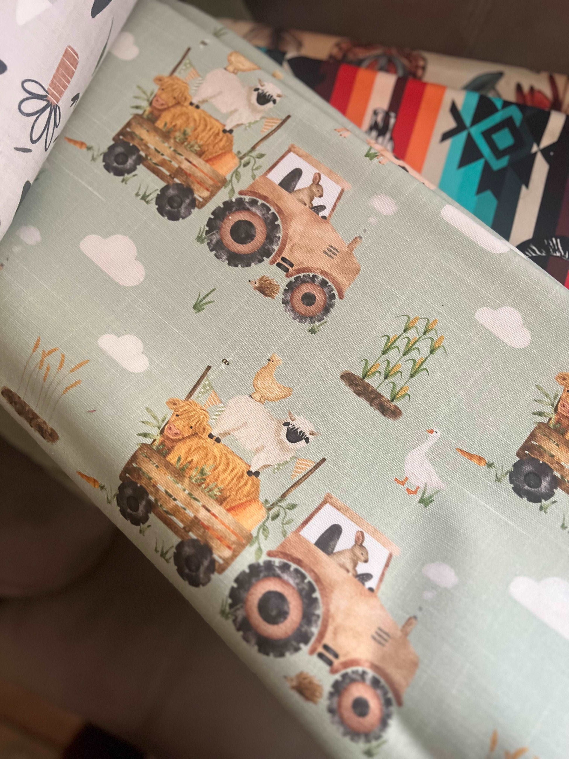 Tractor - Kids Play Mat