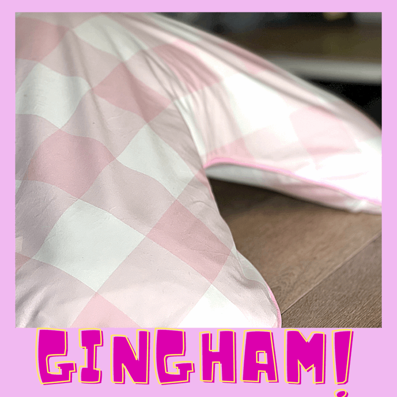 Gingham - Boomerang Pillow Case