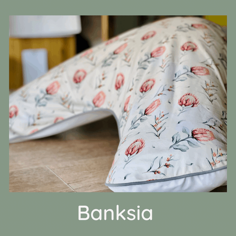 Banksia - Boomerang Pillow Case