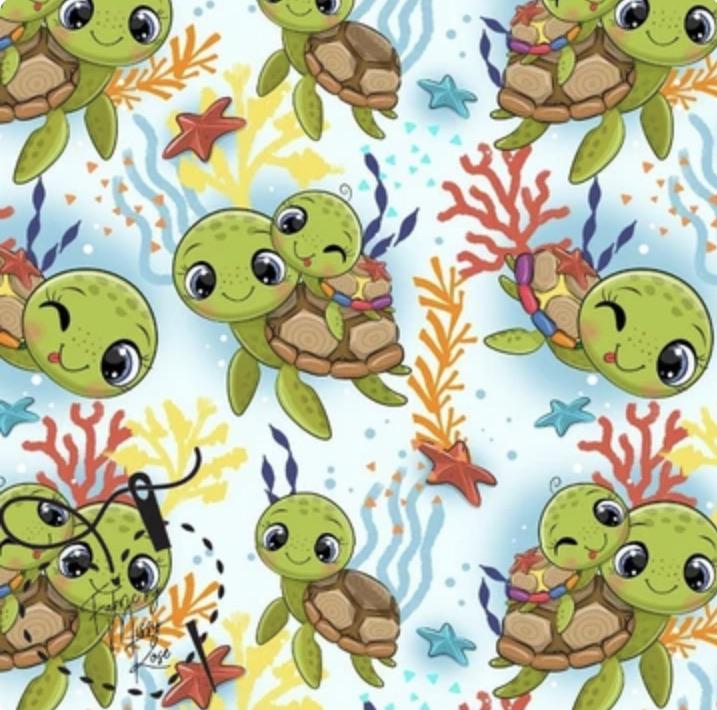 Turtle Time - 50cm - Kids Floor Cushion