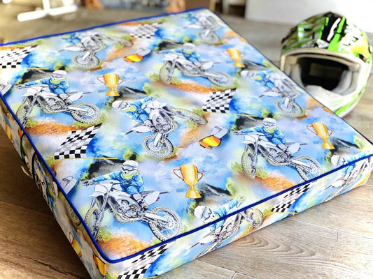 Motor Cross - 50cm - Kids Floor Cushion