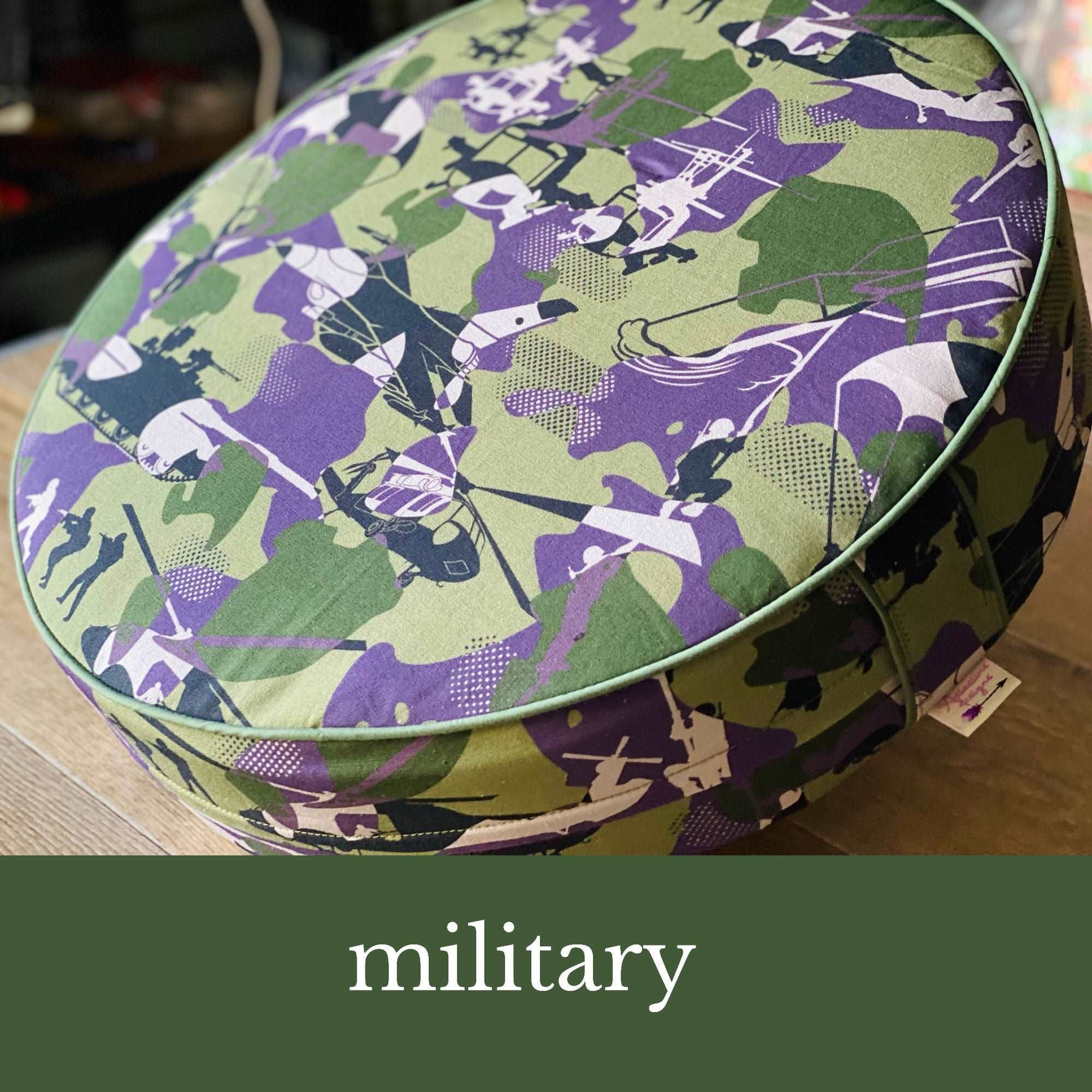Army Camo - 50cm - Kids Floor Cushion
