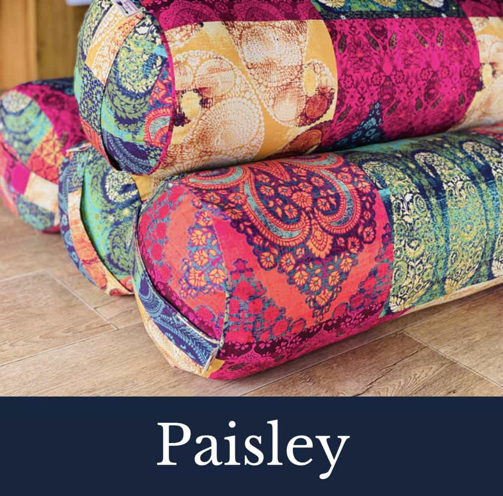 Yoga Bolster - Paisley