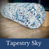 Yoga Bolster - Complete with zippered insert so you can control your level of comfort! Yoga Bolster Assassinsdesigns Large Tapestry Sky