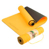 Eco-Friendly Dual Layer 8mm Yoga Mat | Orange |