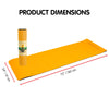 Eco-Friendly Dual Layer 8mm Yoga Mat | Orange |