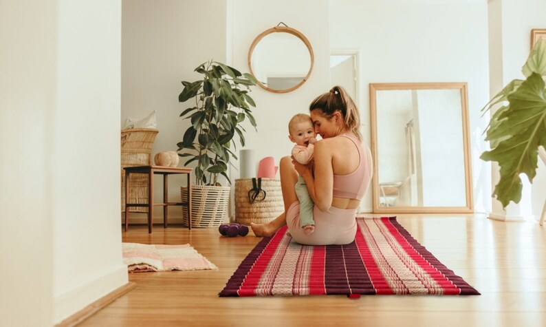 Yoga Matt Natural Kapok Filled