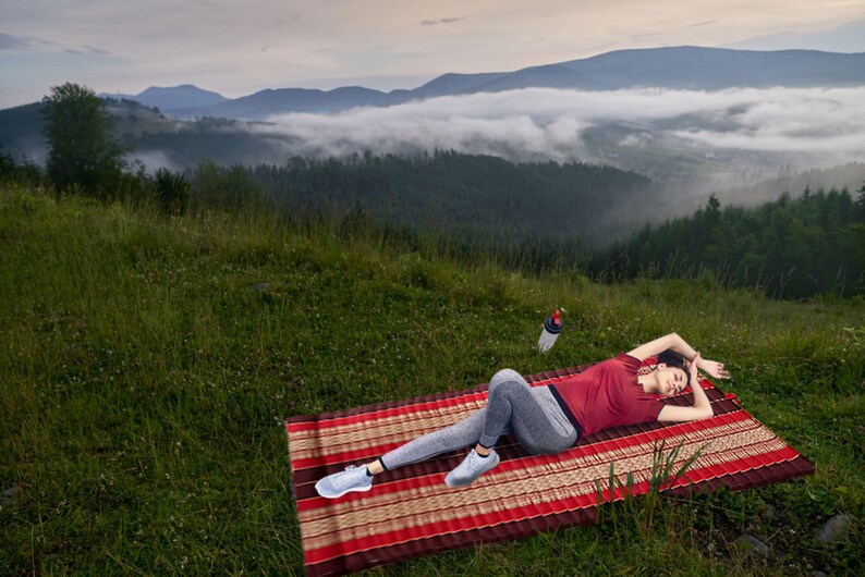 Yoga Matt Natural Kapok Filled