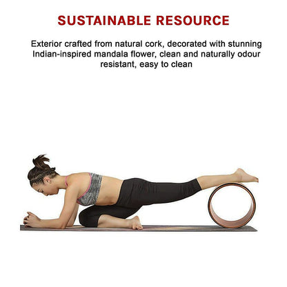 Yoga Cork Wheel