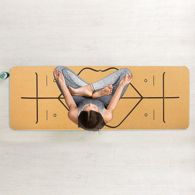 Natural Cork Yoga Mat Eco Friendly